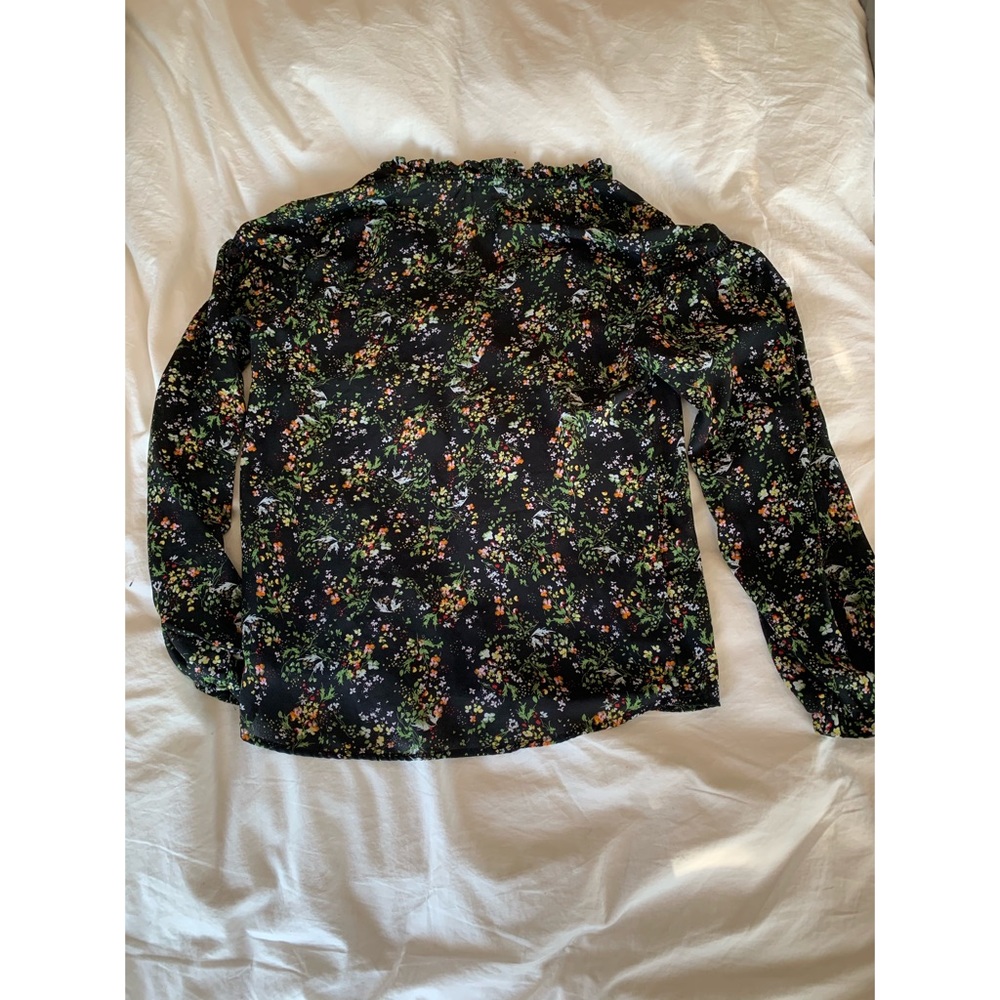 Flower pattern blouse - Picture 3 of 3